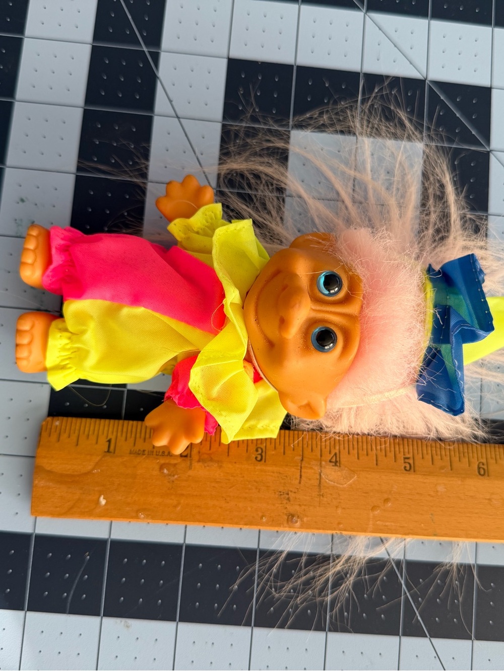 Vintage RUSS troll doll - clown - Picture 5 of 5